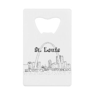 St. Louis Geldbeutel Flaschenöffner