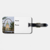 St Louis History Gepäckanhänger (Rückseite horizontal)