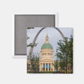 St Louis History Magnet (Vorderseite/Rückseite)