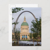 St Louis History Postkarte (Vorne/Hinten)