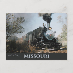 St Louis Iron Mountain & Southern Railway Postkarte