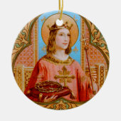 St. Louis IX der König (BK 004) Keramik Ornament (Vorne)