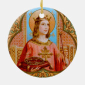 St. Louis IX der König (BK 004) Keramik Ornament (Hinten)