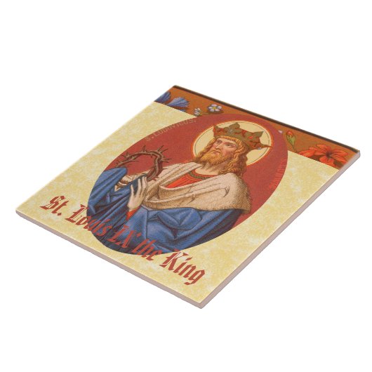 St. Louis IX der König (PM 05) Fliese (Seite)