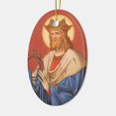 St. Louis IX der König (PM 05) Keramikornament (Links)
