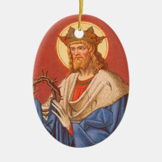 St. Louis IX der König (PM 05) Keramikornament (Vorne)