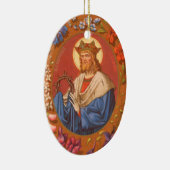 St. Louis IX der König (PM 05) Keramikornament (Rechts)