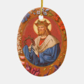 St. Louis IX der König (PM 05) Keramikornament (Vorne)