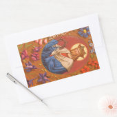 St. Louis IX der König (PM 05) Rechteckiger Aufkleber (Umschlag)