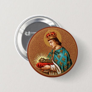 St. Louis IX (Detail; ‚Medaillon‘ Only; BK 065) Button
