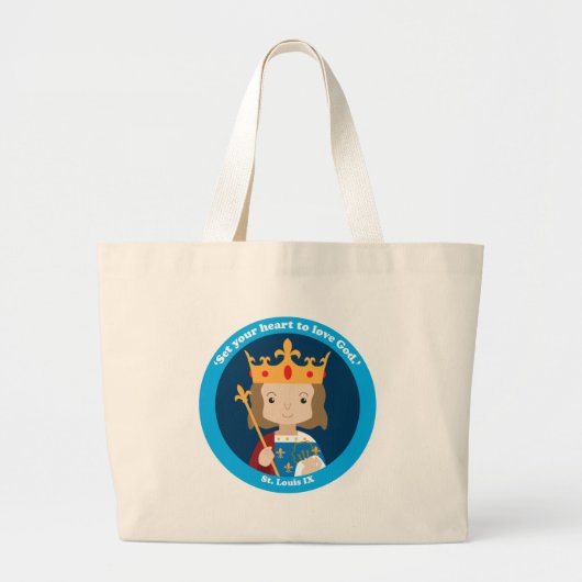St. Louis IX Jumbo Stoffbeutel (Vorne)
