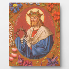 St. Louis IX (PM 05) 8"x10" Plaque 2 mit Easel Fotoplatte