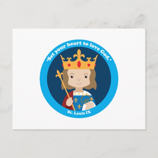 St. Louis IX Postkarte (Vorderseite)