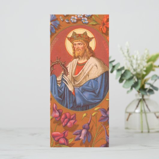 St. Louis IX The King (PM 05) Grußkarte (Stehend Vorderseite)