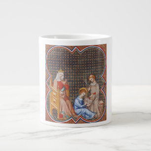 St. Louis IX. von Frankreich Schutzpatron der Köni Jumbo-Tasse