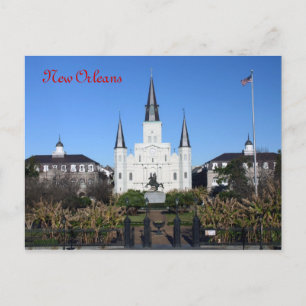 St. Louis Kathedrale, New Orleans Postcard Postkarte