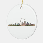 St. Louis Keramik Ornament (Links)