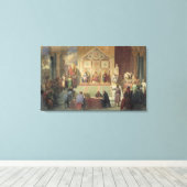 St. Louis King of France Leinwanddruck (Insitu (Holzboden))