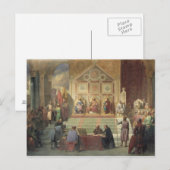 St. Louis King of France Postkarte (Vorne/Hinten)