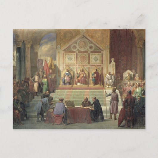 St. Louis King of France Postkarte (Vorderseite)