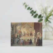 St. Louis King of France Postkarte (Stehend Vorderseite)