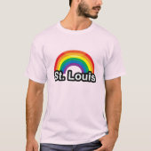 ST. LOUIS LGBT PRIDE RAINBOW T-Shirt (Vorderseite)