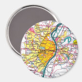 St. Louis Magnet (Vorderseite/Rückseite)