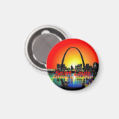 St. Louis Magnet (Vorderseite/Rückseite)