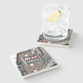 St. Louis, Merbs Candy, Saint Louis Marble Unterse Steinuntersetzer (Seitenansicht)