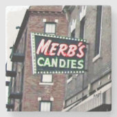 St. Louis, Merbs Candy, Saint Louis Marble Unterse Steinuntersetzer (Vorderseite)