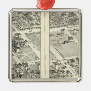 St. Louis, Missouri 4 Silbernes Ornament