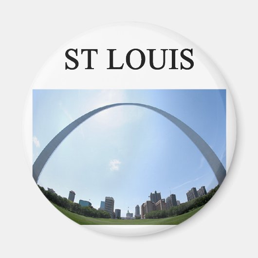 ST LOUIS missouri arch Magnet (Vorne)