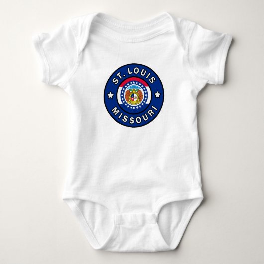 St. Louis Missouri Baby Strampler (Vorderseite)