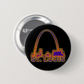 ST. LOUIS, MISSOURI BUTTON (Vorne & Hinten)