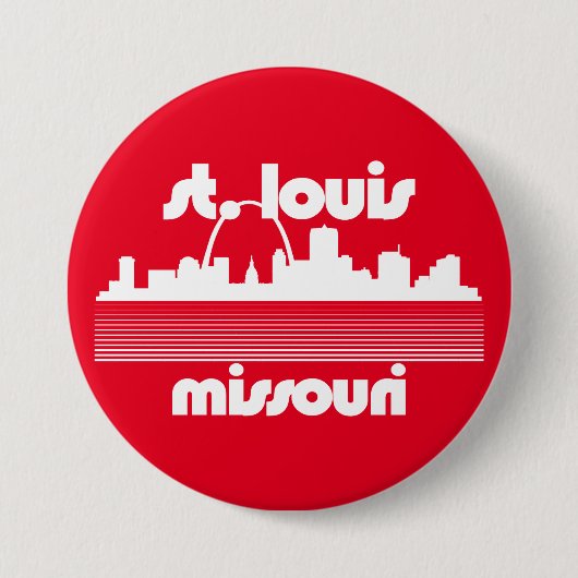 St. Louis Missouri Button (Vorderseite)