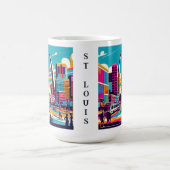 St. Louis, Missouri | Der Gateway-Pfeil Kaffeetasse (Mittel)