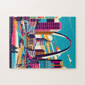 St. Louis, Missouri | Der Gateway-Pfeil Puzzle (Horizontal)