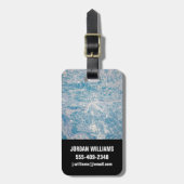 St. Louis, Missouri entlang des Mississippi River. Gepäckanhänger (Vorderseite vertikal)