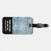 St. Louis, Missouri entlang des Mississippi River. Gepäckanhänger (Rückseite horizontal)