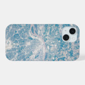 St. Louis, Missouri entlang des Mississippi River. iPhone 15 Hülle (Rückseite (Horizontal))