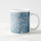 St. Louis, Missouri entlang des Mississippi River. Jumbo-Tasse (Rechts)