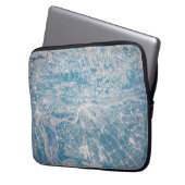 St. Louis, Missouri entlang des Mississippi River. Laptopschutzhülle (Vorderseite Links)