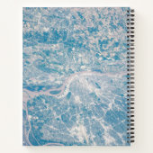 St. Louis, Missouri entlang des Mississippi River. Notizblock (Rückseite)