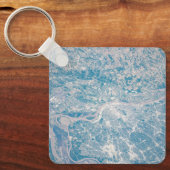 St. Louis, Missouri entlang des Mississippi River. Schlüsselanhänger (Vorderseite)