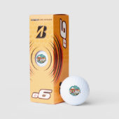 St. Louis, Missouri Geometric Design Golfball (Verpackungen)