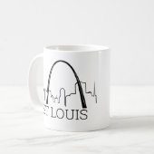 St. Louis, Missouri Kaffeetasse (Vorderseite Links)