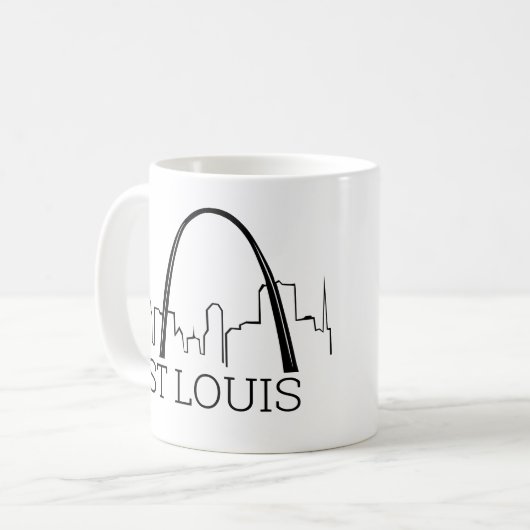 St. Louis, Missouri Kaffeetasse (Vorderseite Links)
