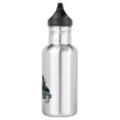 St. Louis Missouri Karte Edelstahlflasche (Rechts)