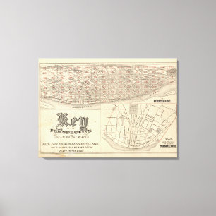 St. Louis, Missouri Leinwanddruck