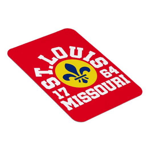 St. Louis, Missouri Magnet (Rechte Seite)